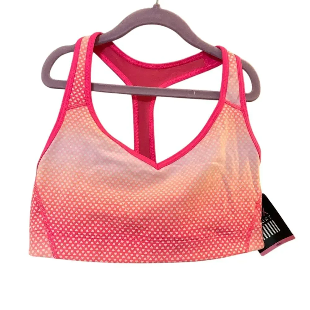 Victoria's Secret VSX Sport Sports Bra NWT Pink Ombre Racerback Size S